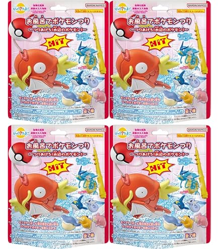 Amazon | びっくらたまご お風呂でポケモンつり 8個入りBOX | BANDAI