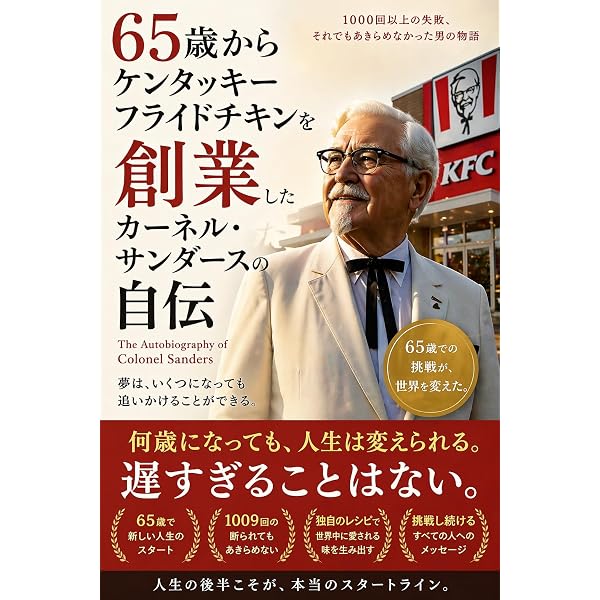 カーネル・サンダースの教え: 人生は何度でも勝負できる! (FLoW
