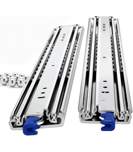 Amazon.co.jp: NODIBRO ロック付き 超重量用スライドレール 幅76