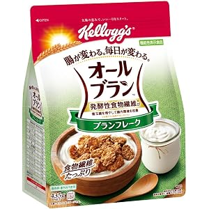 ケロッグ オールブラン ブランフレーク 435g ×6袋 機能性表示食品