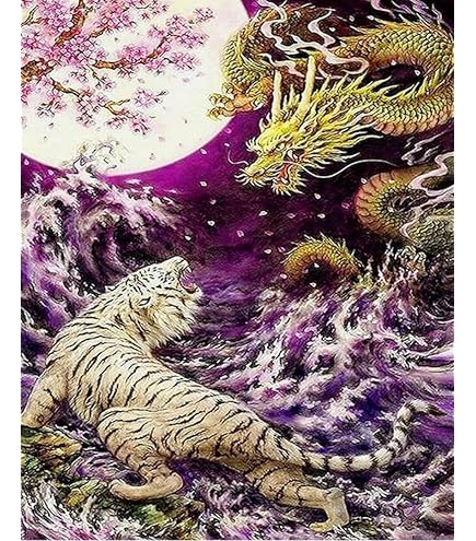 Amazon | 5Dダイヤモンド塗装キット四神獣獣龍虎鳳凰亀 人気