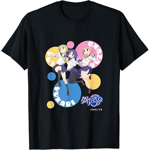 Amazon | TVアニメ「ゆゆ式」10周年記念 ＜ちびキャラ/デフォルメ＞ T