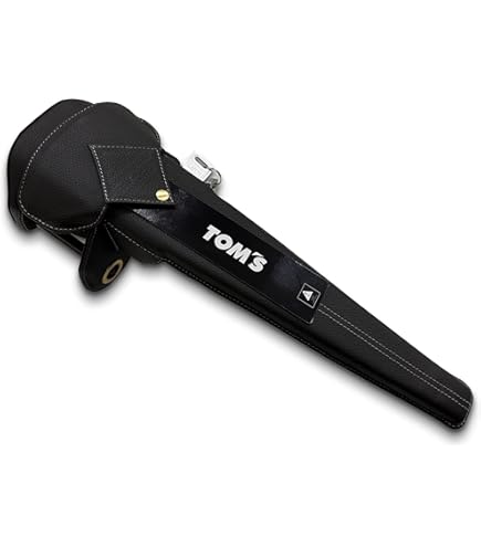 Amazon.co.jp: トムス ステアリングロック ハンドル固定 黒革 TOM'S