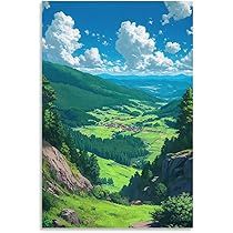 森 オシャレ 絵画 油絵 トレンド 2022 自然 山 13 森オシャレ