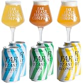 【お歳暮 クラフトビール ギフト 飲み比べ】Far Yeast White IPA Blonde 各2本 缶 350ml x 6本 飲み比べセット | Far Yeast White IPA Blonde 各2本 缶 350ml x 6本 飲み比べセ