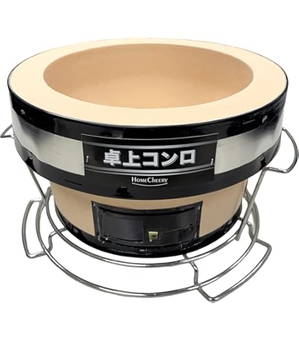 Amazon｜池永鉄工(Ikenaga Iron Works) 七輪 コンロ 30cm 網焼き 炭火