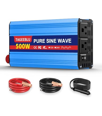 Amazon.co.jp: TAGEEBLU 400W インバーター 正弦波 12v 100v 60Hz