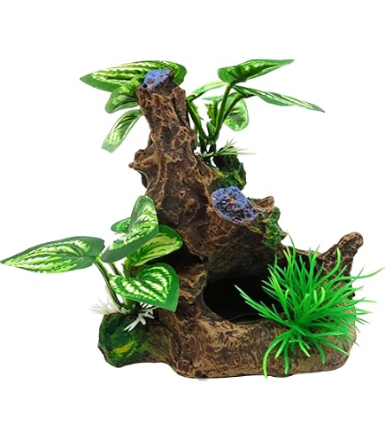 Amazon.co.jp: Rotoha アクアリウム 水槽 オーナメント 隠れ家 流木