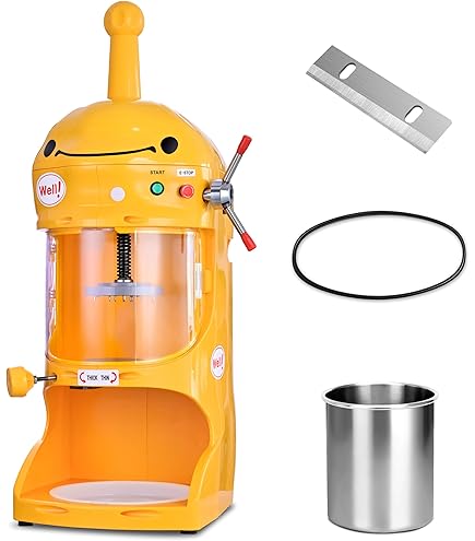 Amazon | HAIGE(ハイガー) かき氷機 電動 業務用 ふわふわ 台湾風 半