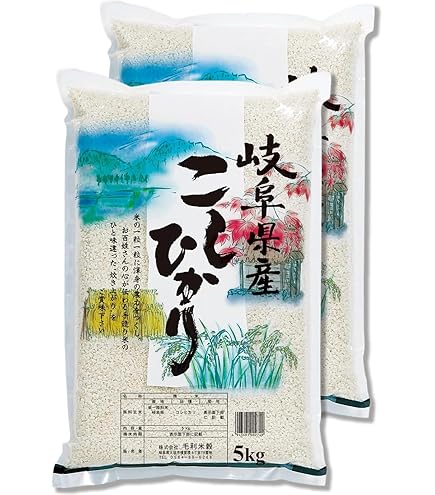 Amazon.co.jp: 米 お米 おこめ 10kg 5kg×2袋 ハツシモ 白米 10キロ 令