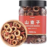 良質サンザシ干し無添加、健康的な天然おやつ、220グラムの濃厚な風味、保存しやすい缶