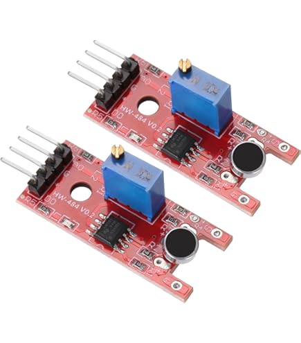 Amazon.co.jp: VKLSVAN 3個セット サウンドセンサーモジュール声検出声