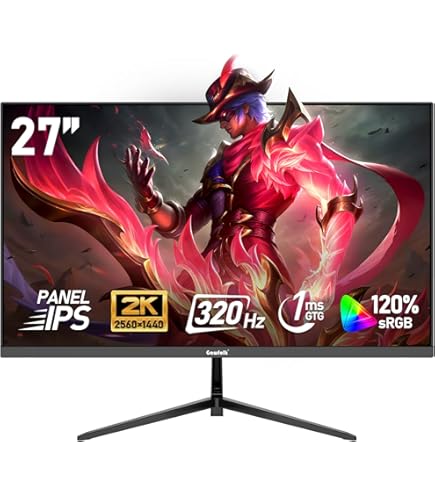 Amazon.co.jp: INNOCN 27インチ 2K QHD 2560 x 1440P 320Hz 1ms IPS PC