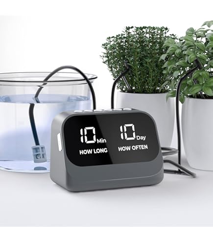 Amazon.co.jp: YITIKA 鉢植え用自動散水ドリップ システム10鉢対応可能