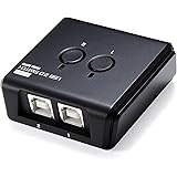 サンワダイレクト USB切替器 手動 【PC2：USB1】USBハブ機能付 プリンタ 外付けHDD キーボード マウス 対応 400-SW020