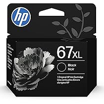 8566　HP 67 XL 純正インクカートリッジ ブラック3YM57AA　４個 Amazon.co.jp: HP 67 XL 純正インクカートリッジ ブラック 黒