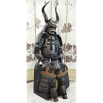 Amazon.co.jp: 等身大 手作り甲冑 鎧 兜 武士 戦国時代 日本製
