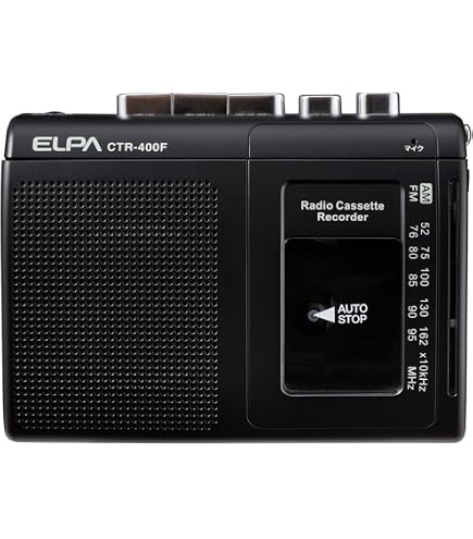 Amazon.co.jp: パナソニック テープレコーダー ブラック RQ-L100-K
