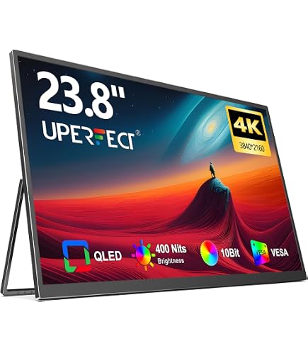 Amazon.co.jp: UPERFECT モバイルモニター 4K QLED 17.3インチ 3840