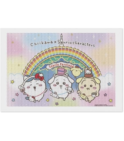 Amazon | ダイヤモンドアート ちい-かわ ダイヤモンドペインティング