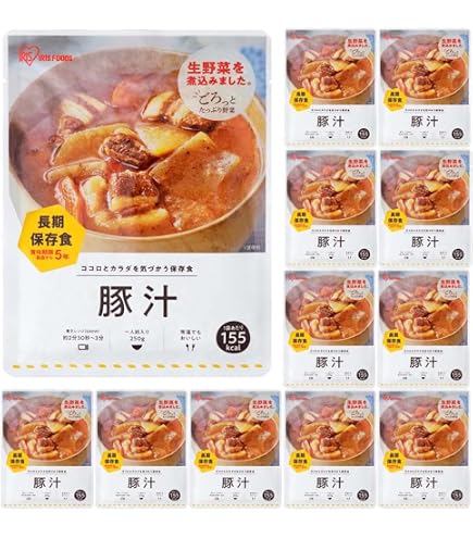 Amazon.co.jp: ハチ食品 備蓄用ビーフカレー 200g ×30袋【長期保存