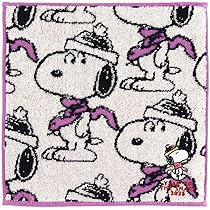 Amazon.co.jp: 【PEANUTS】 スヌーピー タオルハンカチ 刺繍