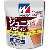 ウイダー ジュニアプロテイン ココア味 980g (約49回分) 森永のココア カルシウム・ビタミン・鉄分配合 合成甘味料不使用