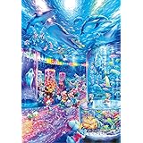 1000ピース ジグソーパズル ディズニー ナイトアクアリウム【光るパズル】(51x73.5cm)