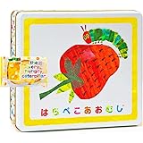 はらぺこあおむし 缶入おやつアソート 大きめサイズ おかき＋ラスク ギフトや内祝い向き お菓子 いちごデザイン缶 当社オリジナル企画品
