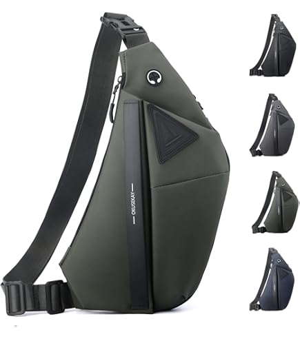 Amazon.co.jp: ZOBRO ボディバッグ 斜め掛けバッグ メンズスリング