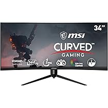 MSI MAG301CR2 2560X1080 200Hzゲーミングモニター MSI Optix MAG301CR2 30 Inch Curved Gaming Monitor - 21:9