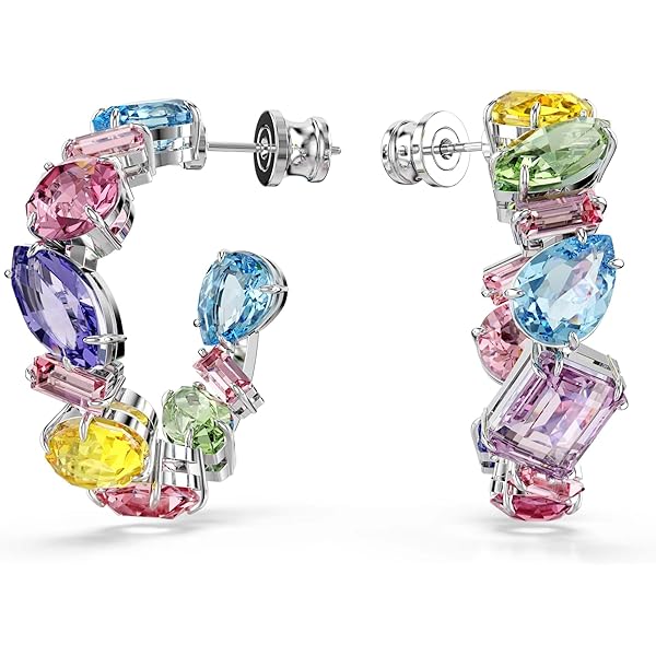 Amazon | [スワロフスキー] ネックレス Gema ミックスカット マルチ