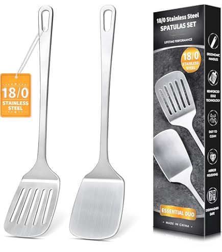 Professional Mini-Serving Spatula #2622, Stainless Steel...