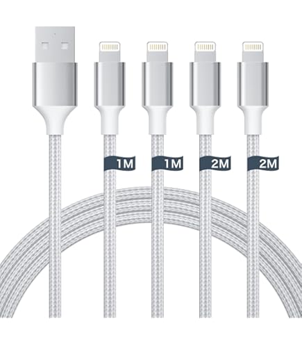 Amazon.co.jp: iPhone 充電ケーブル 【5本セット 1/1/2/2/3M