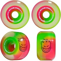 スケボー ウィール SPITFIRE サファイア ウィール Green 54mm Spitfire Sapphires Conical Full Wheels Neon Green 54MM 90D