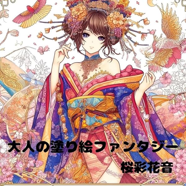 Amazon.co.jp: 大人の塗り絵ファンタジーお姫様Ver eBook : 桜彩
