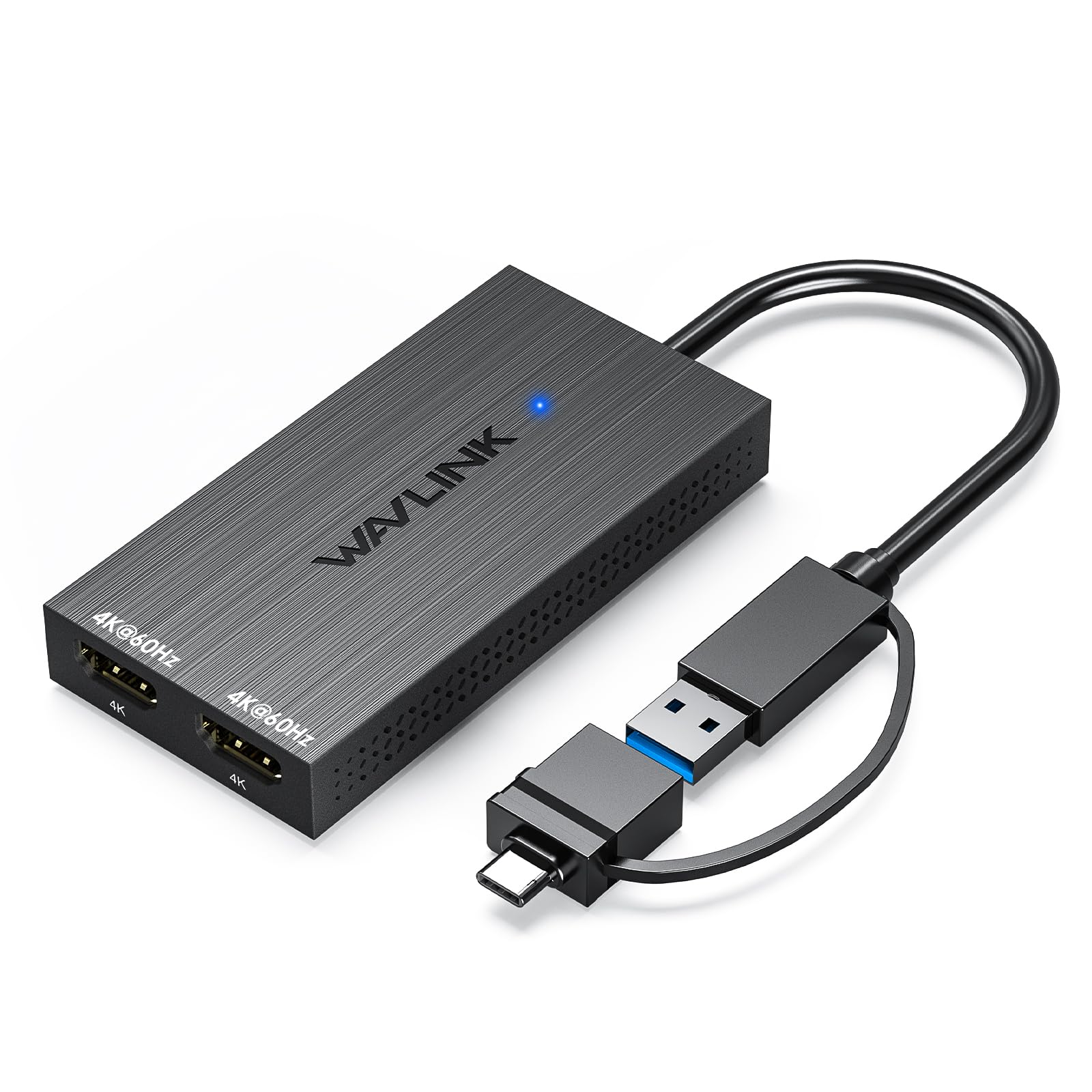 【2,000円OFF】【7,999円】 WAVLINK USB 3.1/USB C – デュアルHDMIアダプター 【送料無料】