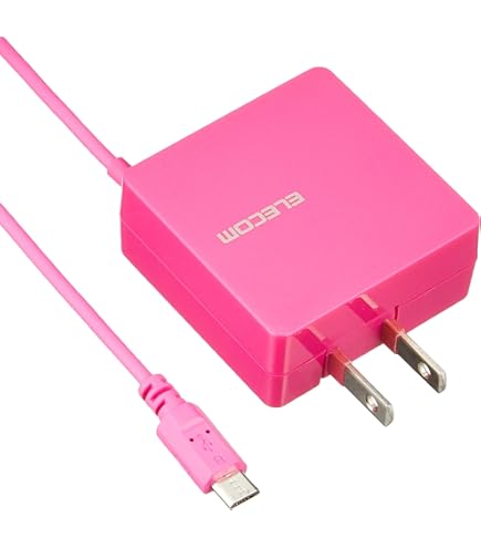 (未使用･未開封品)　エレコム USB 充電器 ACアダプター コンセント [ スマホ & IQOS & glo 対応 ] microUSB 急速充電器 折畳式プラグ ブラック MPA-ACMBC156SBK qdkdu57 Amazon | エレコム USB 充電器 ACアダプター コンセント