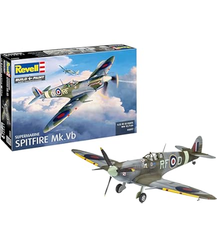 Amazon | ドイツレベル(Revell) 1/72 イギリス空軍 スピットファイア