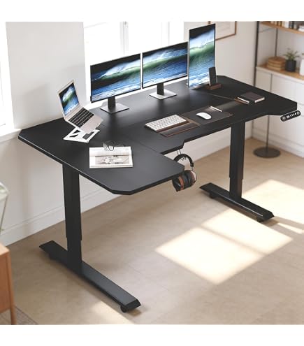 Amazon | ゲーミングデスク 昇降デスク Radlove 電動昇降式パソコン