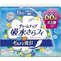 チャームナップ 吸水さらフィ 中量用 羽なし 15cc 19cm 計660枚 チャームナップ 吸水さらフィ ふんわり肌 中量用 無香料 羽なし