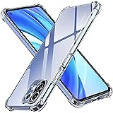 Xiaomi Mi 11 Lite 5G 耐衝撃 ケース LAYJOY 小米 透明ソフトTPU カバー [米軍MIL規格取得 全面保護 角保護強化 衝撃吸収] シャオミ ミー 11 lite 5g 対応 （クリア）