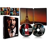 【Amazon.co.jp限定】ジョン・ウィック：コンセクエンス Blu-ray コレクターズ・エディション[数量限定スチールブック仕様・日本オリジナルデザイン](A5フォトブックレット付) [Blu-ray]