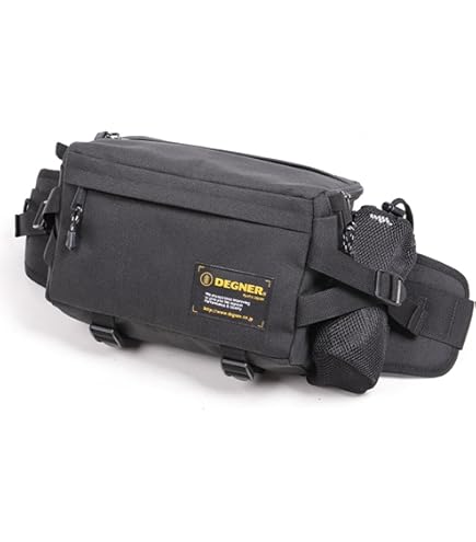 Amazon | [アルパインスターズ] ウエストバッグ ブラック KANGA