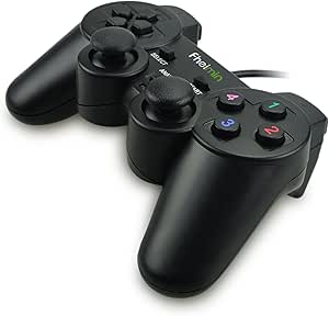 Ps3用 ゲームパッド Pc 有線 コントローラ Windows 7 プレイステーション Ps3対応 ブラック Playstation 3