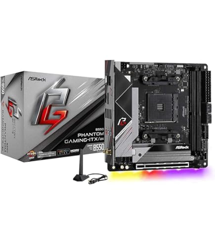 Amazon.co.jp: Gigabyte B550I AORUS PRO AX Motherboard for AMD AM4