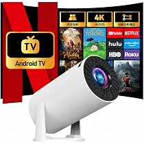 Amazon.co.jp: happilaff プロジェクター 家庭用【32000LM・Android TV