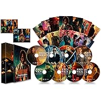 【Amazon.co.jp限定】ジョン・ウィック：コンセクエンス クアドリロジー・エディション Blu-ray [数量限定・8枚組](A5フォトブックレット付) [Blu-ray]