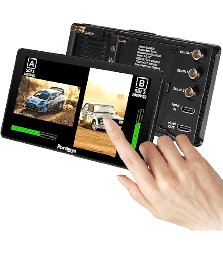 Amazon | Portkeys BM5IV WR 5.5インチ 2000nits 4K 60P HDMI互換 3G