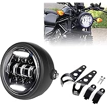 Amazon | Largoods ヘッドライト 5.75インチ バイク用 ledヘッドライト